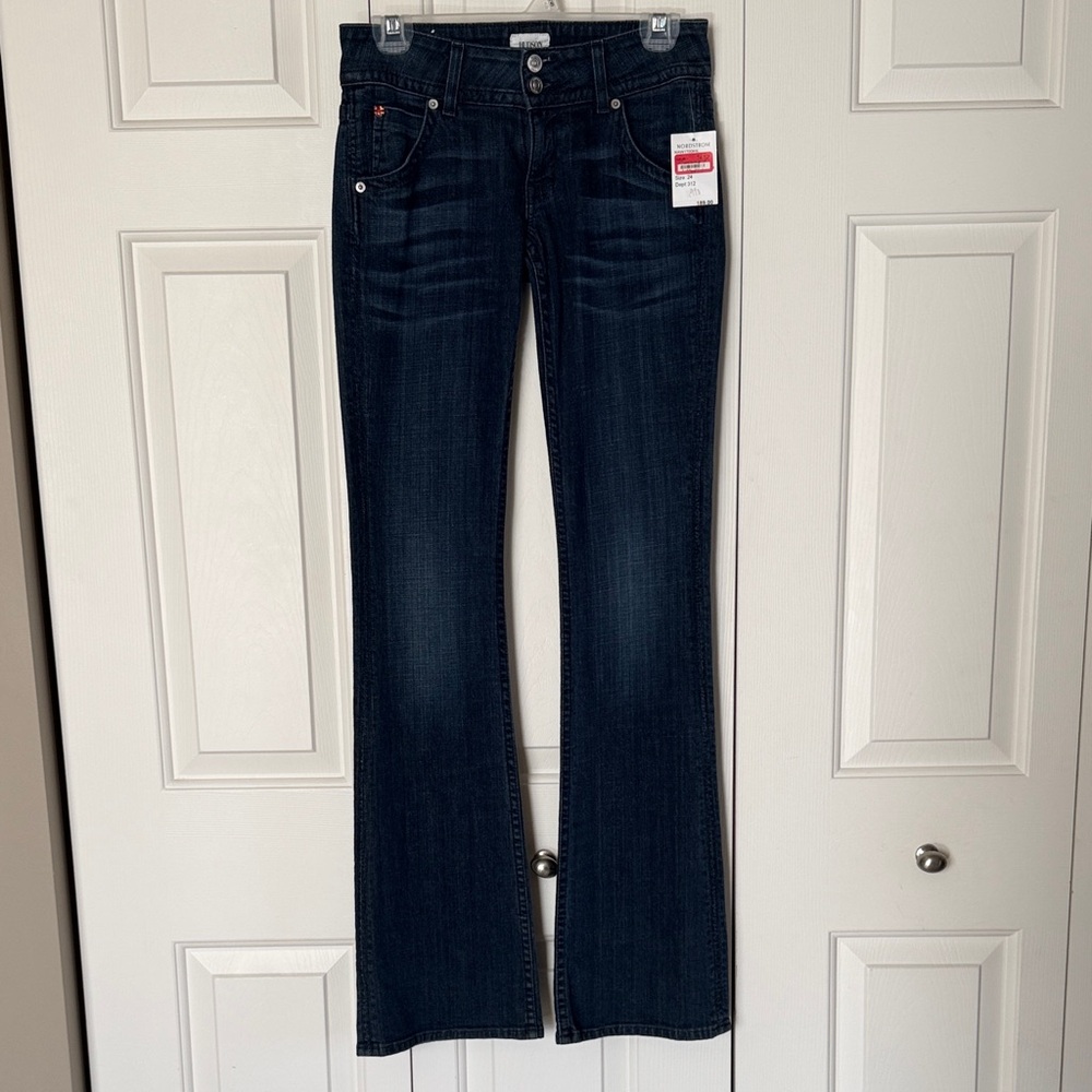 Hudson Signature Jeans Deep Blue Wide Leg